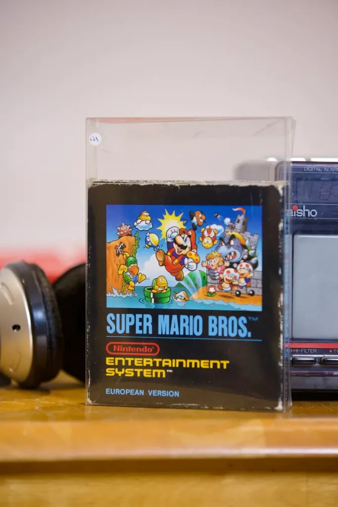 retro game Super Mario Bros. for the NES